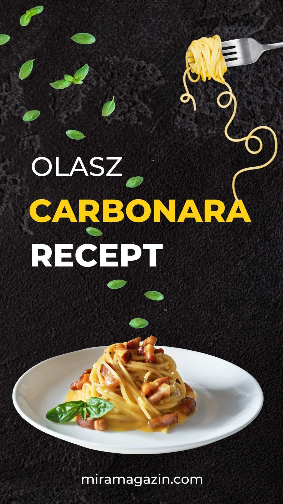 Eredeti Carbonara Recept Olasz Spagetti Carbonara Recept