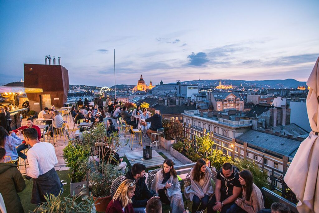 rooftop bar Budapest