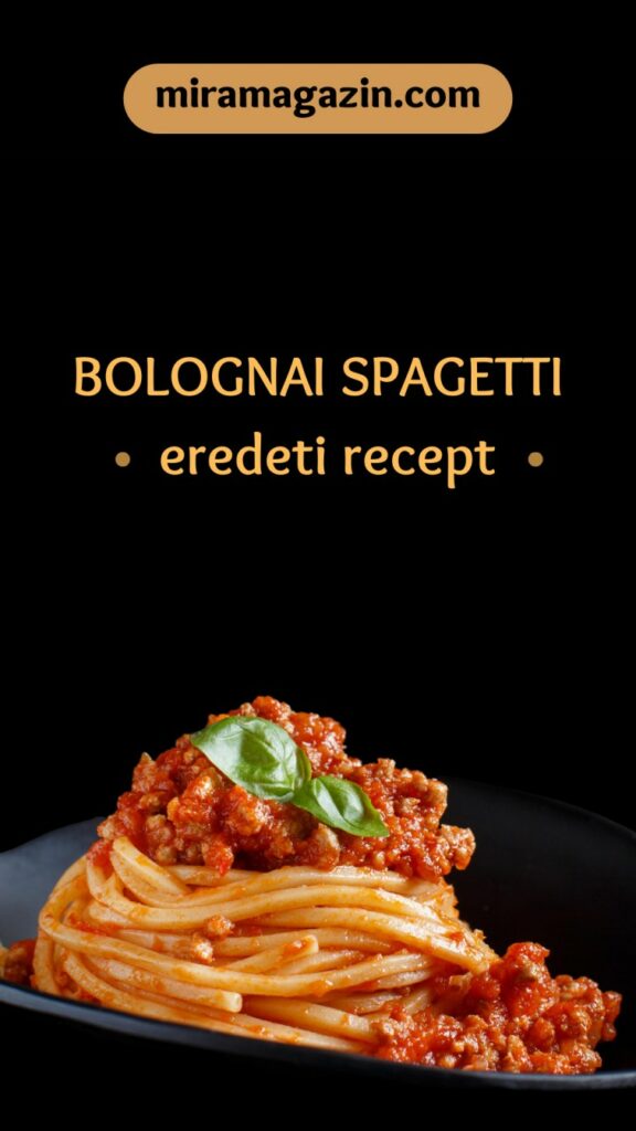 Eredeti bolognai recept