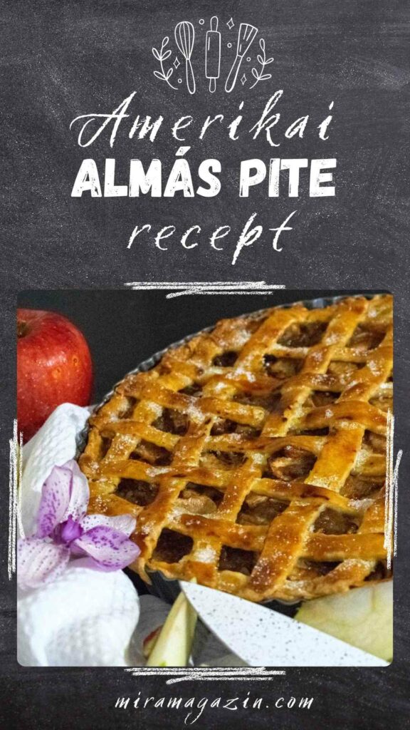 amerikai almás pite recept