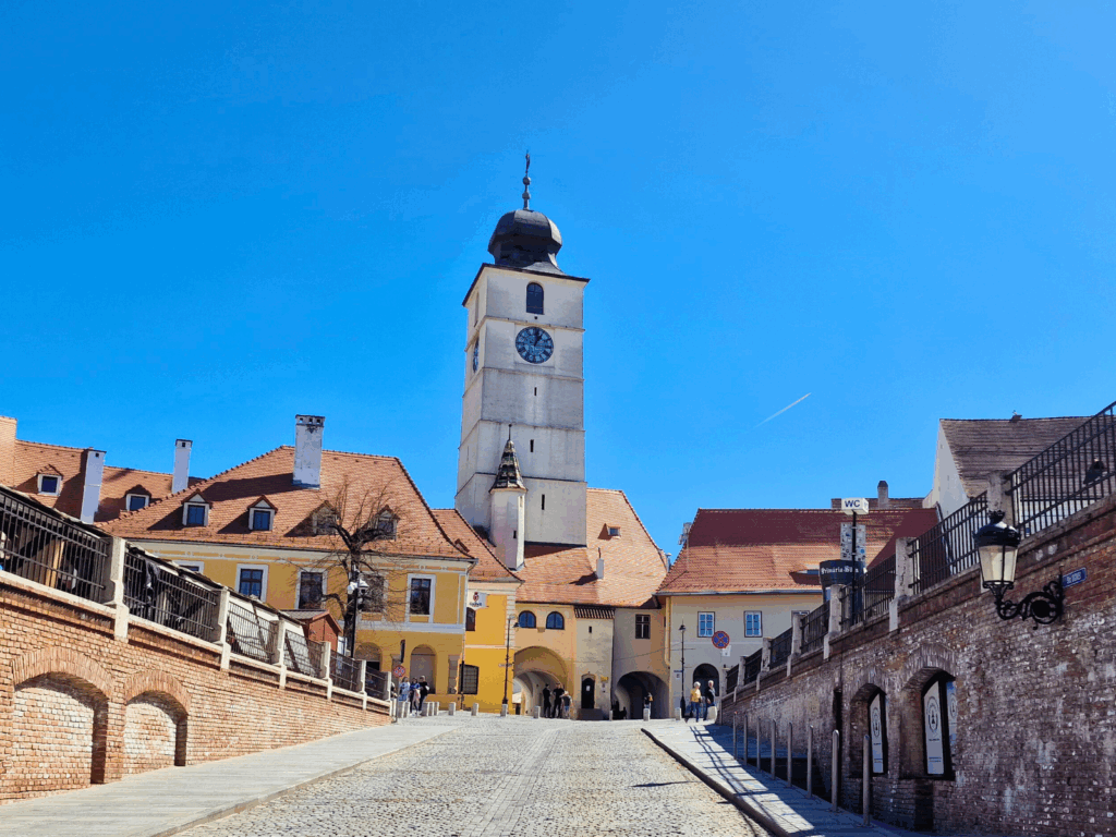 Nagyszebeni Tanács torony a Nagypiac téren